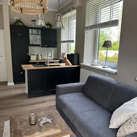 아파트 Alte Schule Vitzdorf Im Hamptons-stil Mit Grosser Terrasse! 페마른